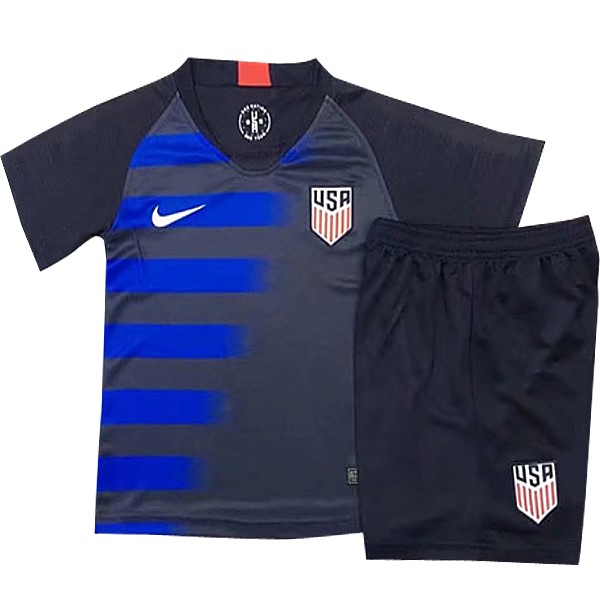 Camiseta Estados Unidos 2ª Niño 2018 Azul